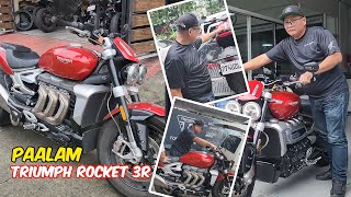 Paalam Rocket 😪  Jett Lau Rider  Triumph Rocket 3R [upl. by Lunna]