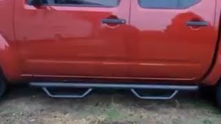 Nissan Frontier Nerf Bar Installation [upl. by Burney647]