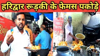 रूड़की के फेमस पकोड़े Roorkee Haridwar Famous Food Haridwar Street Food [upl. by Fay966]