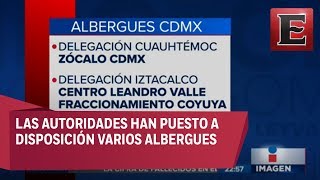 Localización de albergues habilitados en CDMX y Estado de México [upl. by Farrow937]