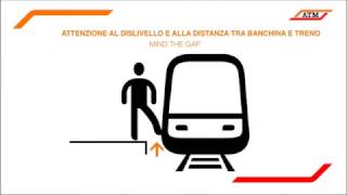 4 Attenzione alla distanza tra treno e banchina [upl. by Dace]