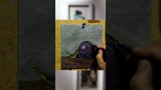 Pintando un ciruelo en óleo 🎨 art painting oleo shortvideo paintingtutorial oilpainting [upl. by Revolc]