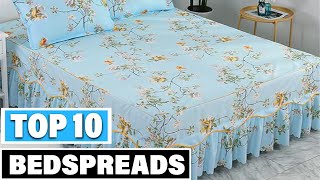 Best Bedspread In 2024  Top 10 Bedspreads Review [upl. by Noissap]