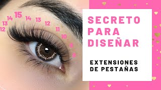 El Secreto para saber Diseñar Correctamente  MasterClass Extensiones de Pestañas 💕 [upl. by Harman]