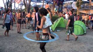 Cool Hula Hoop Dance [upl. by Teage]