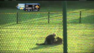 Ashton Gassaway of Davidson Academy with amazing catch at 2012 TSAA Div 2 Class A Softball Final [upl. by Siloa547]