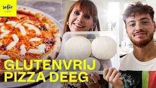 🍕😋 Glutenvrij pizzadeeg met Luca Fabozzi  Sofie Dumont [upl. by Ayotas905]