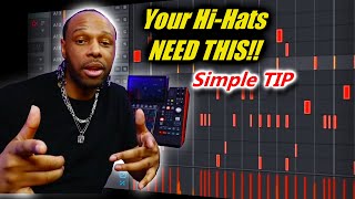 Tips to Level Up Your Hi Hat Patterns  Akai MPC X Beat Making Tutorial [upl. by Nelak935]