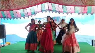 challa galli allari song dance performance by 9th class girls  Childrens day 2024 [upl. by David]