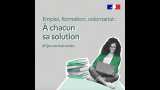 Emploi formation volontariat  à chacun sa solution  FranceRelance [upl. by Salomo]