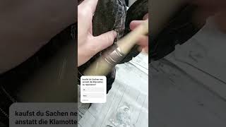 Ich habe früher die Sachen lieber neu gekauft anstatt die Klamotten zu reparieren handwerk schuhe [upl. by Hauge]