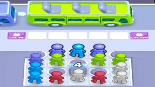 Bus Jam  All Levels Gameplay Androidios Levels 18 [upl. by Zitah]