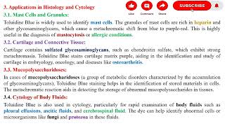Special Staining Procedure for Detection of Metachromatic Stain Toludine Blue on Frozen Sections [upl. by Allesiram109]