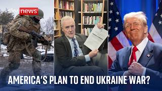 Is this Americas plan to end the war in Ukraine  Analysis by Michael Clarke [upl. by Justine421]