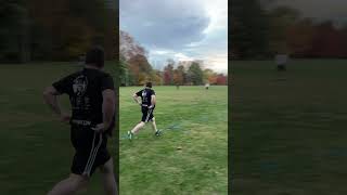 HOW to KICK the bouncy pitch 🦵kickball league sports youtubeshorts espn [upl. by Etnemelc]