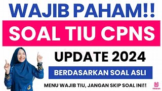 SOAL TIU NUMERIK CPNS 2024 WAJIB PAHAM JENIS SOAL INI [upl. by Netta961]