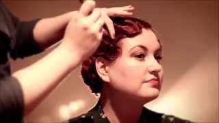 Fabulous Finger Waves  1920s amp 1930s finger wave tutorial [upl. by Judson]