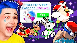 CHIMKEN Learned To FLY In Adopt Me Roblox To SAVE CHRISTMAS  Roblox Adopt Me Christmas Update [upl. by Aydan]