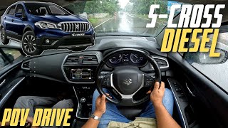 2019 MARUTI SCROSS DIESEL  13 DDIS  90 BHP  ALPHA  POV TEST DRIVE  REVRICH [upl. by Hoxsie]