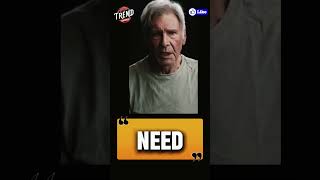 Harrison Ford Endorses Harris In This Video He Talks About Unity  harrisonford [upl. by Neelyaj]