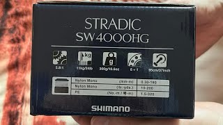 SHimano STRADIC SW 4000HG [upl. by Comptom]