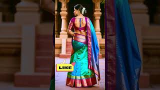 4K Ai Art Indian Model Lookbook South Indian Saree Part  1 [upl. by Alyam]