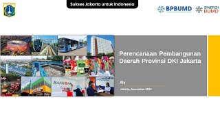 Pemaparan Perencanaan Pembangunan Daerah [upl. by Sergias]