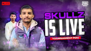 PUBGM LIVE SCRIMS POV  SKULLzz • PUBGM [upl. by Xylia]