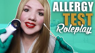 ASMR Medical Skin Allergy Test and Examination 🔎 [upl. by Eniaral]