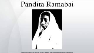 Pandita Ramabai [upl. by Ahsyia]