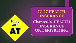 IC 27 Chapter 4 StudywithATFellowship [upl. by Heigl]