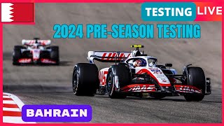 🔴F1 LIVE  2024 BAHRAIN PRESEASON TESTING  Live data Bahrain International Circuit [upl. by Dinan]