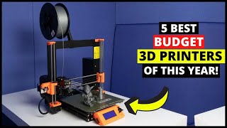 5 Best Budget 3D Printers of 2023  Cheap Under 300 FDM Resin 3D Printer for Beginners Educators [upl. by Irrab]