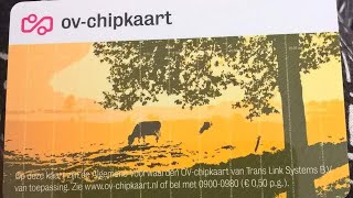 OV chipkaart Netherlands public transport card  Buying  Recharge  Benefit  Usage  ov chipcard [upl. by Idisahc]