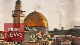 Jerusalems Temple MountHaram alSharif explained  BBC News [upl. by Kakalina21]