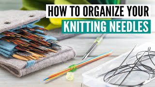 How to organize knitting needles like a pro [upl. by Gill218]