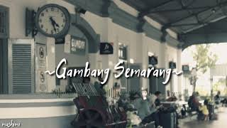 Gambang Semarang Instrumental  Bel Kedatangan Kereta Api Di Daop 4 Semarang [upl. by Aizan641]