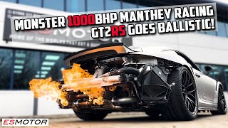 THIS 1000BHP MANTHEY RACING GT2RS SOUNDS LIKE A MONSTER porsche esmotoruk mantheyracing [upl. by Nnaxor]