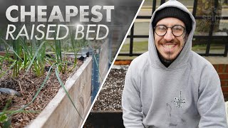 Cheapest way to make and fill up a Raised Bed  Hugelkultur [upl. by Arikehs]