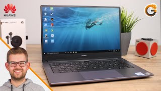 Huawei Matebook D14 Allround Laptop mit großem Akku  Test [upl. by Kelvin]