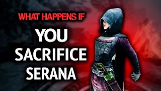 What Happens If You Sacrifice Serana In The Altar Of Boethiah [upl. by Emelen]