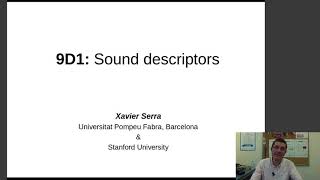 9D1 Sound descriptors [upl. by Hgieliak]