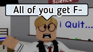 I Got the TEACHER really MAD 🤣 meme ROBLOX [upl. by Ative]