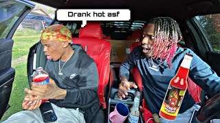 Giving LiiRaed The Worlds Hottest Drink Without Him Knowing…… Gets Heated [upl. by Ramar]