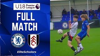 Full Match Chelsea vs Fulham  U18 Premier League  021124 [upl. by Sremmus48]