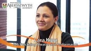 Postgrad Student Talks Lara Kipp MA Practising Theatre and Performance [upl. by Noraj348]