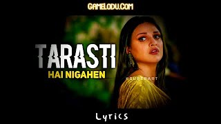 Tarsati Hai Nigahen Meri Official Video Himanshi Khurana Asim Riaz Latest Romantic Songs 2021 [upl. by Mosra]