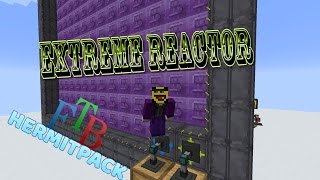 Extreme Big Reactor setup  2MRFt and 32 GRFingot  FTB Hermit Pack  modded Minecraft 1100 [upl. by Cheshire]