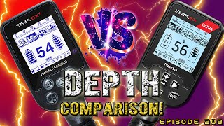 Nokta Simplex Vs Simplex Ultra Depth Comparison  Which is Deeper  Metal Detecting  Episode 208 [upl. by Brandenburg]