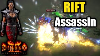 The Riftsin  Frozen Orb Kicking Assassin  Build Showcase Diablo 2 Resurrected [upl. by Austin]